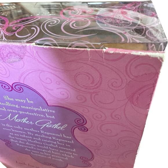 NIB Disney Store Tangled Rapunzel Evil Mother Gothel 12" Doll 1st Edition - Picture 7 of 7